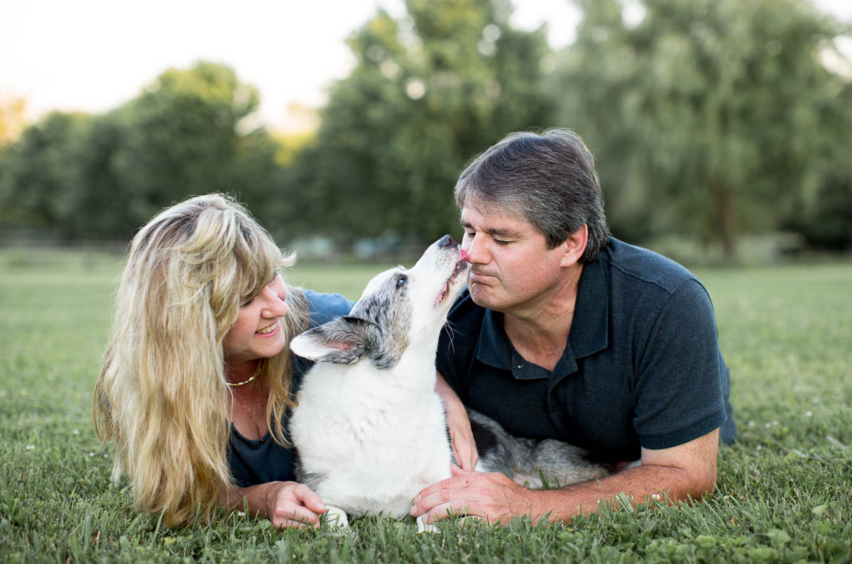 Pittsburgh pet and family photography session