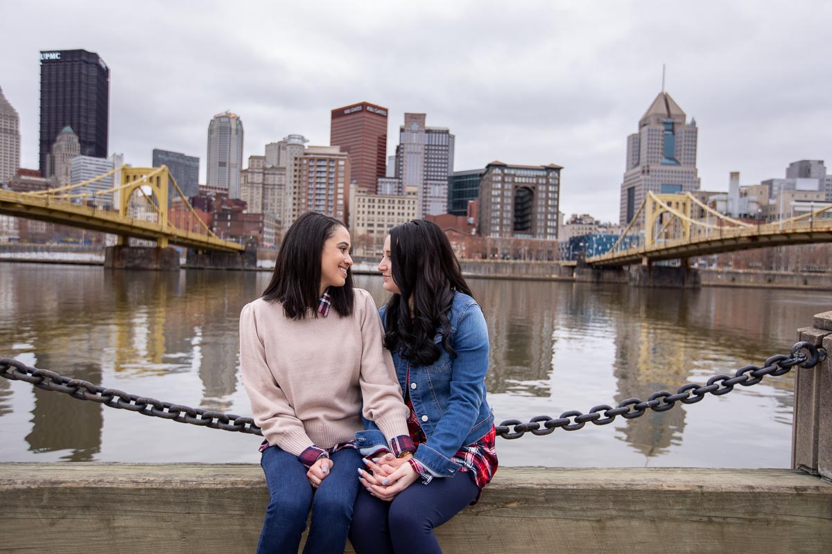 Pittsburgh engagement photography