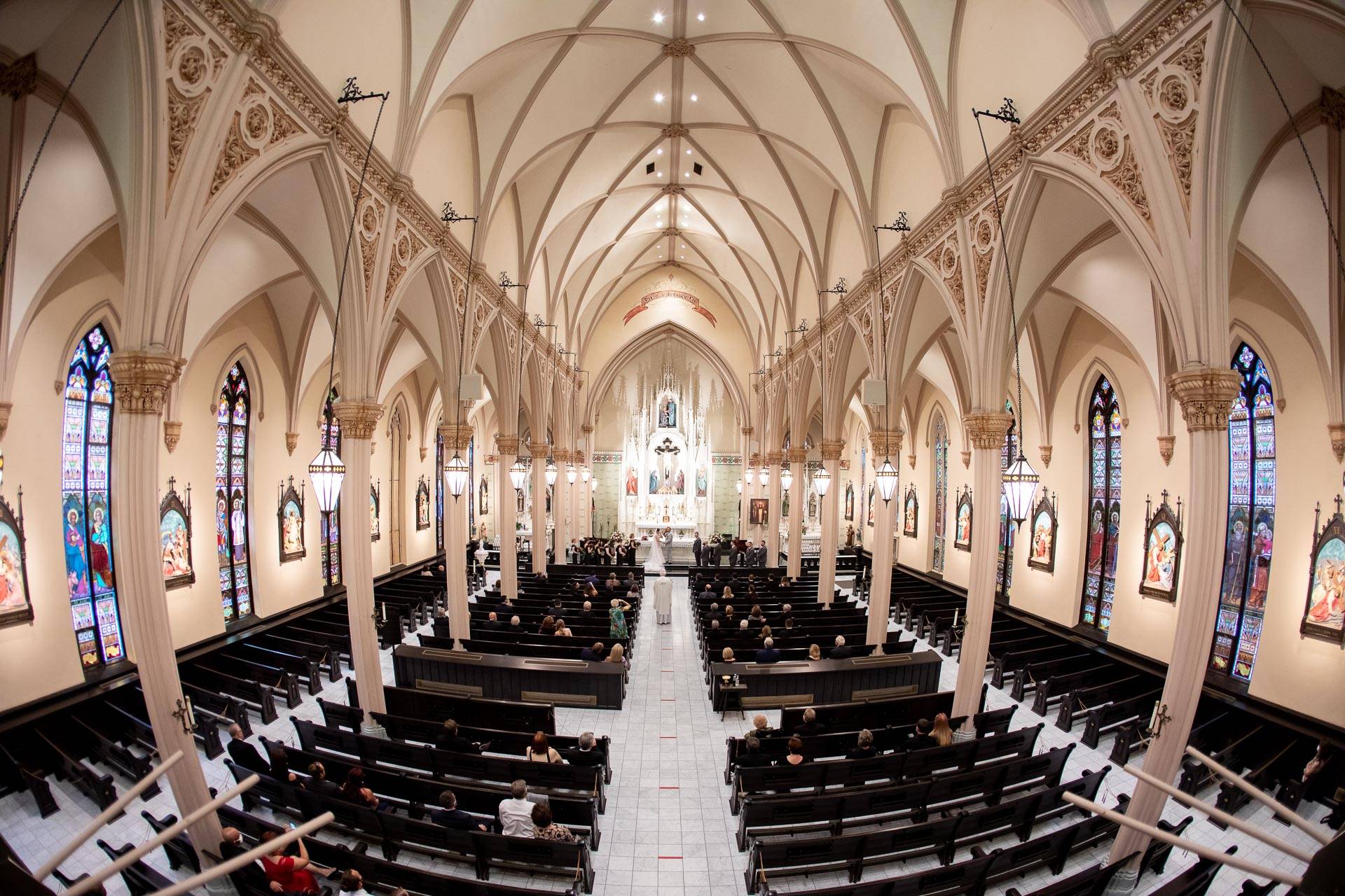 Pittsburgh church wedding photographer