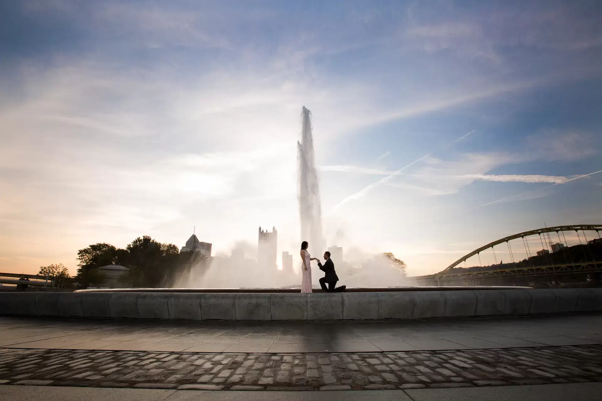 Pittsburgh engagement photographer