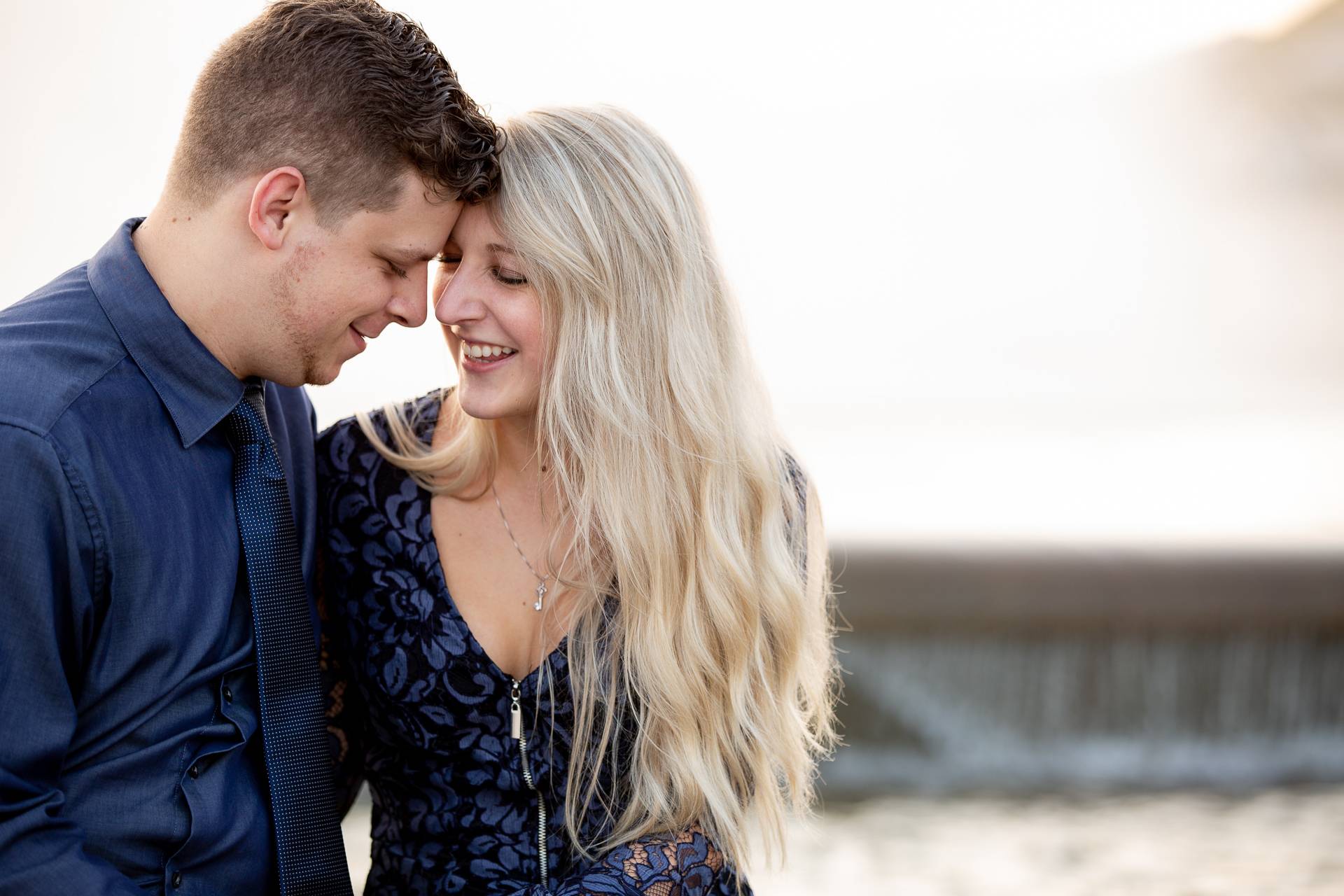 Pittsburgh engagement portrait